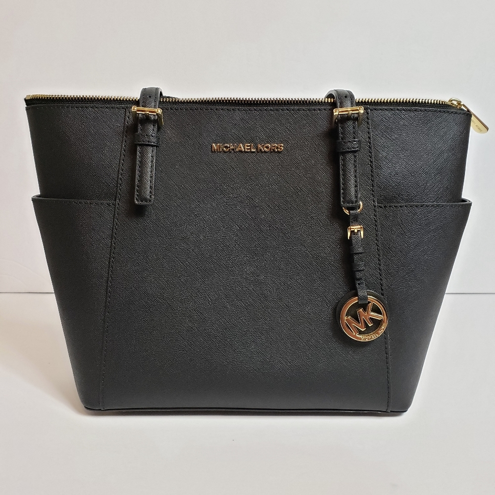 Michael Kors Zip Top Shoulder Bag Purse